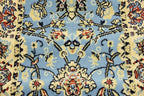 Unique Loom Sialk Hill Collection Area Rug - Washington (2' 7" x 10' Runner Light Blue/Navy Blue)