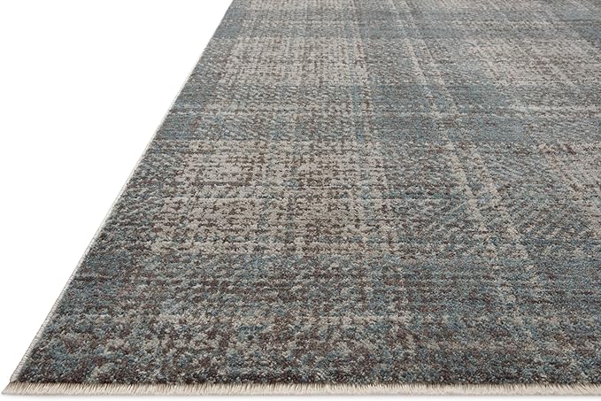 Loloi Angela Rose Ember Collection EMB-09 Denim/Charcoal 7'-10" x 10' Area Rug