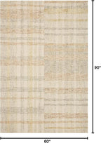 Loloi Chris Loves Julia Chris Collection CHR-04 Natural/Multi 5'-0'' x 7'-6'', .50" Pile Height, Area Rug