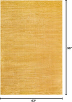 Unique Loom Finsbury Collection Area Rug - Kate (5' 3" x 8' Rectangle, Yellow)