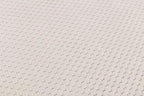 CAMILSON Modern Rug 8x10 Luxury Pebble Pattern Micro Loop Area Rugs Soft High-Low Pile Stain Resistant Easy to Clean Non-Shedding Durable Living Room OfficeIndoor Carpet (White)