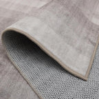 ReaLife Rugs Machine Washable Area Rug Runner - Living Room Bedroom Bathroom Kitchen Entryway Office - Non-Slip Baking Low Pile Stain Resistant Premium - Modern Geometric - Lyra - Beige 2'6" x 8'