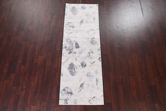 Abstract Transitional Turkish Oriental Rug 3x10