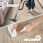 Soft Runner Rugs for Bedroom, Beige 2x6 Area Rugs Fluffy Rug Shaggy Area Rug Carpet, Bedside Rug for Living Room Bedroom Kids Room Home Decor