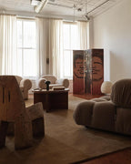 Hand-Tufted Wool Runner Area Rug – Soft Premium Wool Carpet for Living Room, Bedroom & Home Décor – 3X11 ft| Chestnut – Durable, Non-Slip Backing, Handcrafted Rug