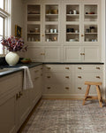 Loloi Chris Loves Julia Jules Collection JUL-09 Ink/Terracotta 9'-6'' x 14', .13" Pile Height, Area Rug