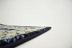 Unique Loom Taftan Collection Border Geometric Tribal Inspired Design Area Rug (2' 7 x 10' 0 Runner, Navy Blue/ Gold)