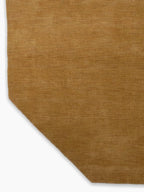 Hand Knotted Loom Wool ECO-Friendly Area Rugs - 10'x10', Octagon, Gold Color, Solid Plain Design, High Pile Thick Handmade Anti Skid Area Rugs for Living Room, Bed Room (L00111)