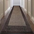 Machine Washable Runner Rug 32" x 120", Non Slip Kitchen Mat for Floor, Absorbent Entryway Rug for Kitchen, Bedroom, Living Room, Hallway, Door (Roll Packing)