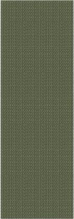IOHOUZE Washable Runner Rug 2x6 Non Slip Runners for Hallways Entryway Runner Indoor, Kitchen Rugs Woven Cotton Floor Carpet for Kitchen Hall Entrance Bedroom, Olive Green/Dusty Green