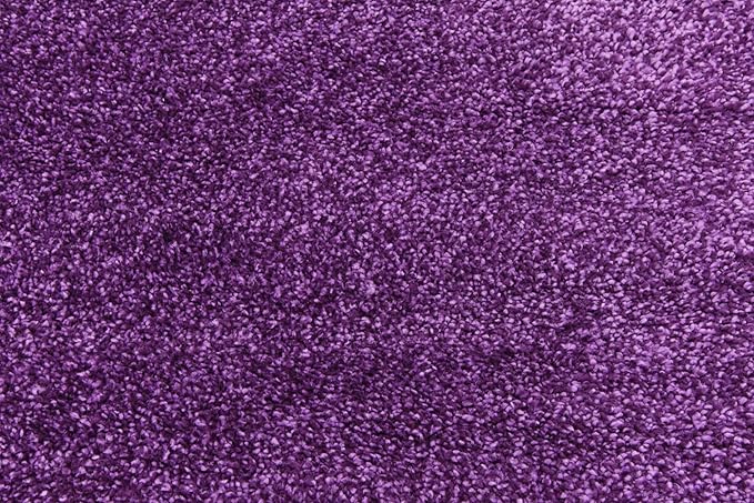 Unique Loom Solo Collection Area Rug - Calabasas (6' 1" Round, Violet)