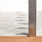 Dash & Albert Chandler Ivory Machine Washable Rug, 2 X 3 Feet, Ivory Geometric Pattern