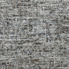 Hand Tufted Wool ECO-Friendly Area Rugs - 8'x8', Round Shape, Dark Brown & Beige, Solid Plain Design, High Pile Thick Handmade Area Rugs for Living Room, Bed Room (KWC111)