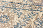 Unique Loom Salzburg Collection Classic Traditional Design Oriental Inspired Border Area Rug (5' 0 x 5' 0 Square, Gray/Beige)