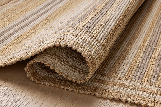 Loloi Chris Loves Julia Judy Collection JUD-03 Natural/Dove 2'-3" x 3'-9" Accent Rug