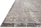 Loloi Amber Lewis Alie Collection ALE-04 Sky/Stone 7'-10'' x 7'-10'', .13'' Pile Height, Round Area Rug