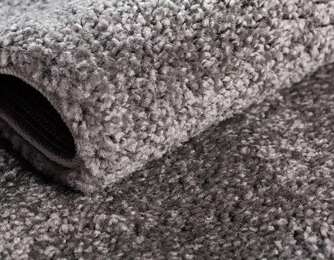 Unique Loom Solo Collection Area Rug - Calabasas (2' 2" x 6' 7" Runner, Gray)