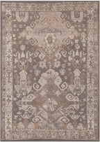 LUXE WEAVERS Moroccan Floral Beige 5x7 Area Rug for Living Room