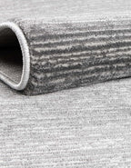 Unique Loom Finsbury Collection Area Rug - Kate (2' 7" x 12' Runner, Gray/ Ivory)