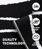 YIHOUSE Black Modern Area Rug 6x9,Abstract Rugs for Bedroom,Black and White Geometric Rug,Minimalist Striped Rug,Dark Washable Area Rugs 5x7 Non Slip Rugs for Living Room，Office