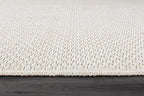 Easy Jute Rugs 2x3 White Color Living Room Indoor Outdoor Door Mat for Farmhouse Patio and Kitchen Rug High Traffic Washable Easy to Clean Solid Boho Woven Design Outside Carpet (2 x 3)