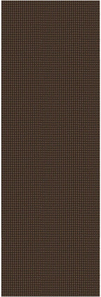 IOHOUZE Washable Runner Rug 2x6 Non Slip Runners for Hallways Entryway Runner Indoor, Kitchen Rugs Woven Cotton Floor Carpet for Kitchen Hall Entrance Bedroom, Brown