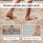 Fluffy Rug Shaggy Area Rug, Mottling Beige 10x14 Area Rugs for Bedroom, Super Soft Shaggy Rugs for Living Room Bedroom Kids Room Home Decor, Upgrade Anti-Skid Rectangular Fuzzy Rug