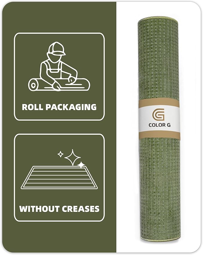 Color&Geometry Front Door Mat Indoor Non Slip Rubber Backing, 32"x48" Ultra Thin Entryway Doormat, Soft Absorbent Inside Doormat Washable Easy Clean Rugs for Entryway, Green (Rolled-up NO Creases)
