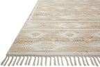 Loloi Angela Rose Rivers Collection RIV-04 Natural/Ivory 2'-6" x 7'-6" Reversible Runner Rug
