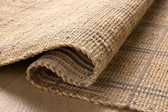 Loloi Chris Loves Julia Judy Collection JUD-02 Natural/Stone 7'-9" x 9'-9" Area Rug
