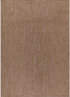 CAMILSON Outdoor Rug 8x10 Modern Area Rugs for Indoor and Outdoor Patios and Porches - Waterproof, Washable, Non-Shedding, Easy-to-Clean Outside Carpet (8 x 10, Solid - Jute)
