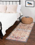 Unique Loom Isabella Collection Area Rug - Adjani (2' x 8' Runner, Multi/ Beige)