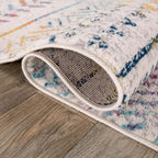Rugshop Geometric Boho Perfect for high Traffic Areas of Your Living Room,Bedroom,Home Office,Kitchen Runner Rug 2' x 7' Multi