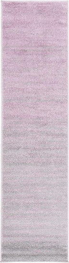 SAFAVIEH Adirondack Collection Runner Rug - 2'6" x 8', Purple & Green, Modern Ombre Design, Non Shedding & Easy to Clean, Ideal for Hallway, Foyer, Kitchen, Entryway, Bedroom (ADR113V)