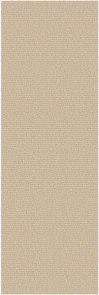 EARTHALL Washable Runner Rug 3x8 Ft Non Slip Runners for Hallways Wide Cotton Rubber Backed Kitchen Runner Braided Indoor Floor Carpet for Entryway, Hallway, Kitchen, Bedroom, Golden Beige/White