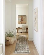 Loloi Amber Lewis Morgan Collection MOG-02 Navy/Sand 5'-0" x 7'-0" 38" Thick Area Rug feat. CloudPile, Neutral, Room Décor, Vintage Inspired, Livingroom, Bedroom, Dining Area