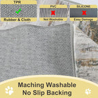 COMSLE Door Mat Soft Absorbent Indoor Front Entryway Rug Machine Washable Entrance Mats for Muddy Paws Non Slip Throw Rugs 36" x 60" Doormat for Inside Foyer Bedroom - Yellow