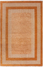 Alfa Rich 3x5 Burnt Orange Washable Area Rugs for Living Room Bedroom Kitchen Cotton Decor Runner