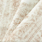Runner Rug 2x10 Cream Hallway Washable Beige Carpet Non Slip Vintage Medallion Beige Carpet Low Pile Soft Distressed Retro Indoor Long Rug for Entryway Kitchen Bathroom Laundry Bedroom