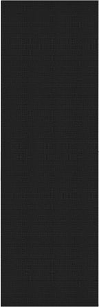 Braided Runner Rug 3x10 Ft Washable Runners for Hallways Non Slip Rubber Backed Kitchen Runners Cotton Long Entryway Runner Indoor, Woven Carpet for Hall Kitchen Entryway, Black/Grey