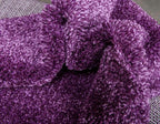 Unique Loom Solo Collection Area Rug - Calabasas (2' 2" x 13' 1" Runner, Violet)