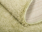 Unique Loom Solo Collection Area Rug - Calabasas (6' 1" Round, Light Green)