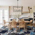 Rugshop Gray Large Floral Non-Slip Area Rug Fade Resistant for Living Room, Dining Room and Large Spaces, 10' x 14'