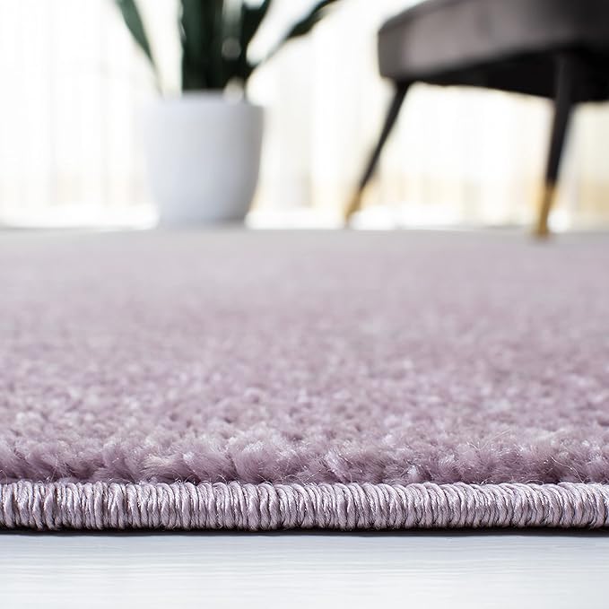 SAFAVIEH Adirondack Collection Area Rug - 6'7" Round, Purple & Green, Modern Ombre Design, Non Shedding & Easy to Clean, Ideal for Living Room, Bedroom, Office, Dining Space (ADR113V)