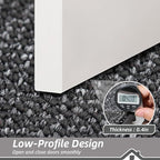 BEQHAUSE Dirt Trapper Door Mat 32" x 48", Non-Slip Washable Doormats Entrance Mat, Dirt Resistant and Absorbent Welcome Mat, Low Profile Floor Mats for Front Back Door and Entryway, Charcoal