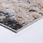 Rugs.com Leipzig Collection Area Rug – 7X10 Beige Low-Pile Rug Perfect for Bedrooms, Dining Rooms, Living Rooms