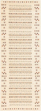 Keen Home Design 2x10 Rug - Machine Washable Runner Rug with Non-Slip Backing, Ideal for Hallway, Entryway, Kitchen, Laundry Room - Vintage, Easy Clean, Durable, Low Pile - (2'6" x 10')