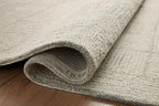 Loloi Chris Loves Julia Francis Collection FRA-03 Silver/Sky 5'-0" x 7'-6" Area Rug