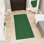 Ottomanson Mud Mat 2'7" x 4' Entryway Rug - Non-Slip Scraper Doormat for Muddy Paws, Dirt Trapping Indoor/Outdoor Mat for High-Traffic Areas, Kitchen, Garage, Patio, Green