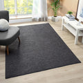 LUXE WEAVERS Modern Farmhouse Smoke 9x12 Washable Area Rug, Anti-Slip Diamond Pattern Carpet